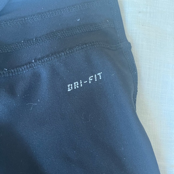 Nike Black Wide Leg Leggings - Picture 4 of 5